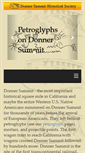 Mobile Screenshot of donnersummithistoricalsociety.org