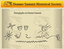 Tablet Screenshot of donnersummithistoricalsociety.org
